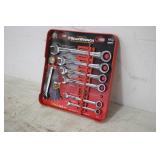7 PIECE GEAR WRENCH SAE COMBINATION WRENCH SET