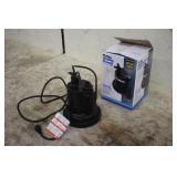FLOTEC SUMP PUMP (UNSUED)