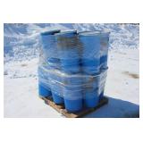 (18) POLY BARRELS WITH REMOVABLE LIDS