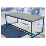 STEEL FRAME TABLE WITH TOP