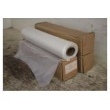 (3) ROLLS OF 2MIL POLYETHYLENE FILM