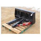 SKID STEER MOUNT HYDRAULIC TREE PULLER (UNUSED)