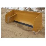 SKID STEER MOUNT 7FT WIDE SNOW PUSHER (UNUSED)