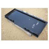 SKID STEER MOUNT WELD ON PLATE (UNUSED)