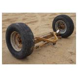 FORD 6610 TRACTOR WIDE FRONT WITH HUBS, RIMS AND