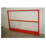 SCISSOR LIFT STEEL SAFETY RAILING