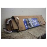 UWS 3" ROUND STAINLESS STEEL STEP BARS (UNUSED)