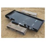 SKID STEER MOUNT WELD ON PLATE (UNUSED)