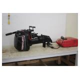 MERCURY 9.9HP OUTBOARD BOAT MOTOR WITH GAS TANK