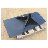 SKID STEER MOUNT 10" RECEIVER PLATE (UNUSED)