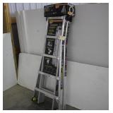 GORILLA LADDERS ALUMINUM MULTI POSITION LADDER