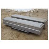(2) SEAL TITE DIAMOND PLATE PICKUP BOX SIDE MOUNT