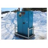 CORROSIVE CABINET & METAL FRAME TABLE