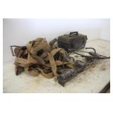 TRAILER LIGHT TESTER, (4) AIR VALVES & RATCHET