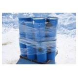 (18) POLY BARRELS WITH REMOVABLE LIDS