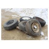 (5) TIRES AND RIMS