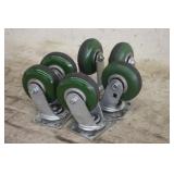 (6) PPI 5" GREASABLE CASTERS
