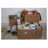 ASSORTMENT OF ENGINE OIL AND FUEL FILTERS