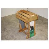 WOODEN SADDLE STAND