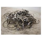 LOT OF HOSE CLAMPS