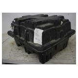 PLASTIC SHIPPING CRATE WITH REMOVABLE TOP