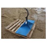SKID STEER MOUNT RECEIVER PLATE WITH ATTACHMENT