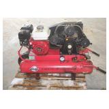 TAHOE 9.5 GALLON PONTOON STYLE GAS AIR COMPRESSOR