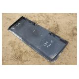 SKID STEER MOUNT WELD ON PLATE (UNUSED)