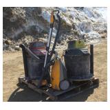 (2) SHOP VACS & (1) VACUUM CLEANER