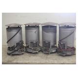 (4) NATIONAL 25,000 BTU PROPANE GAS CONSTRUCTION