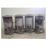 (4) NATIONAL 25,000 BTU PROPANE GAS CONSTRUCTION