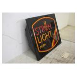STROH LIGHT BEER LIGHTED SIGN