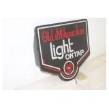 OLD MILWAUKEE LIGHT BEER LIGHTED WALL SIGN