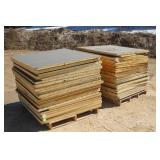 (2) PALLETS OF TAPERED FOAM INSULATION