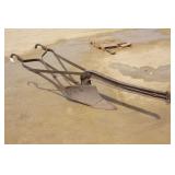 VINTAGE RESSELL ROAD PLOW NO.6 HORSE DRAWN PLOW