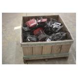WOODEN CRATE OF (16) SETS OF TRUCK TAIL LIGHTS