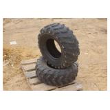 (2) BRIDGESTONE DIRT HOOKS 24X10-11 ATV TIRES