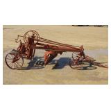 J.D. ADAMS PULL TYPE ROAD GRADER WITH 6FT BLADE