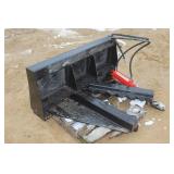 SKID STEER MOUNT HYDRAULIC TREE PULLER (UNUSED)