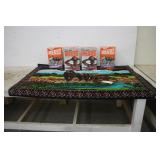 ELK WALL TAPESTRY & (6) WHEATIES BOXES