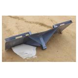 SKID STEER MOUNT 10" RECEIVER PLATE (UNUSED)