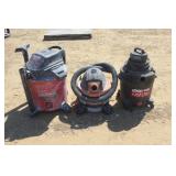 (3) SHOP VACS