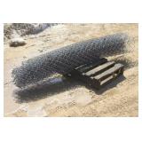 SMALL ROLL OF 6FT TALL CHAIN LINK FENCE