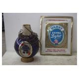PABST BEER LIGHT & PABST EXTRA LIGHT WALL HANGING