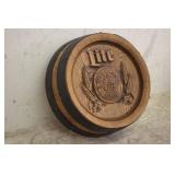 MILLER LITE BEER BARREL END
