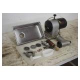 GENERAL MODEL D MEAT GRINDER WITH ACCESSORIES
