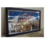 BUSCH BEER WHITETAIL DEER MIRROR