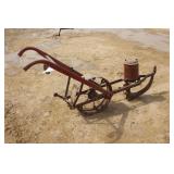 VINTAGE HORSE DRAWN WALK BEHIND PLANTER