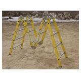 VERSALADDER 13FT FIBERGLASS FOLDING LADDER