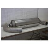 TRUCK MUFFLER AND EXHAUST ELBOWS (UNUSED)